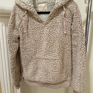 Altar'd State Cream Sherpa Jacket